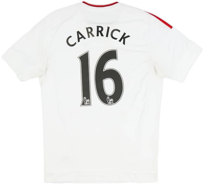 2015-16 Manchester United Away Shirt Carrick #16 - 5/10 - (M)