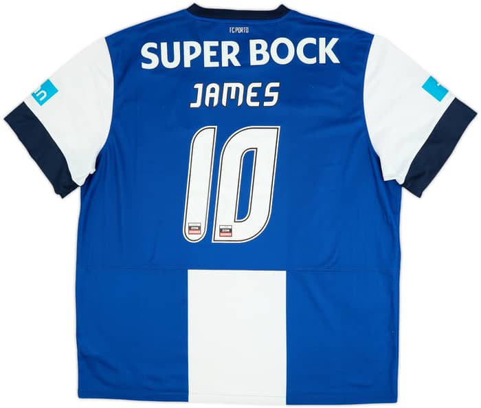 2012-13 Porto Home Shirt James #10 - 7/10 - (XXL)