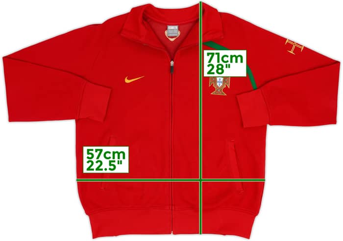 2008-09 Portugal Nike Track Jacket - 8/10 - (XL)