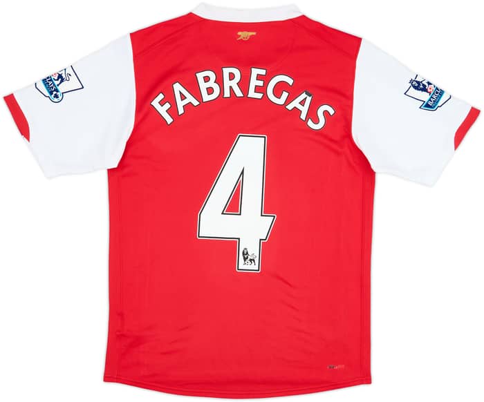 2006-08 Arsenal Home Shirt Fabregas #4 - 5/10 - (S)