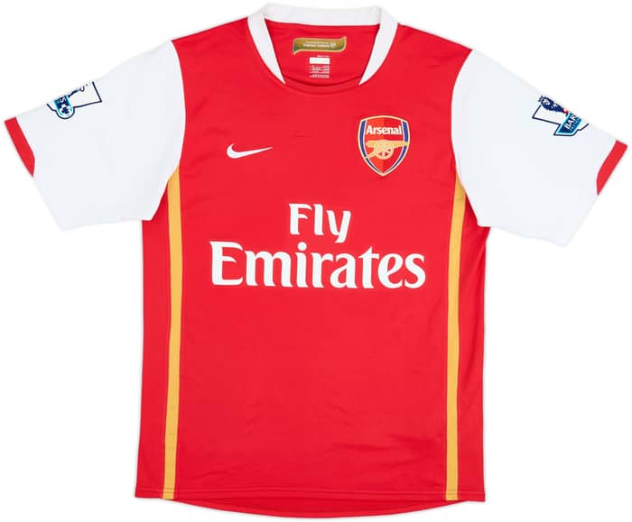 2006-08 Arsenal Home Shirt Fabregas #4 - 5/10 - (S)