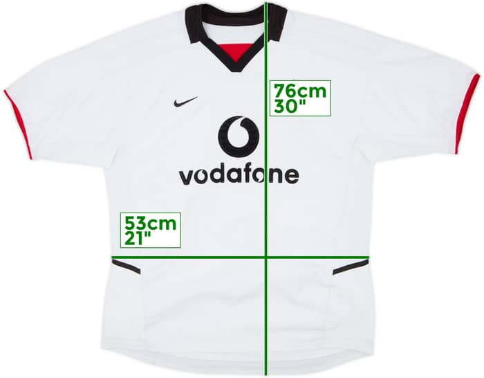 2002-03 Manchester United Away Shirt - 4/10 - (XL)