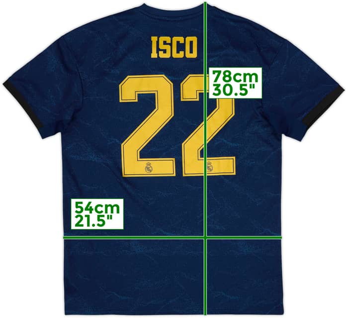 2019-20 Real Madrid Away Shirt Isco #22 - 8/10 - (L)