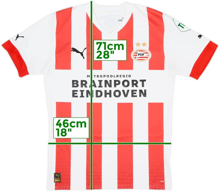 2022-23 PSV Home Shirt - 8/10 - (S)