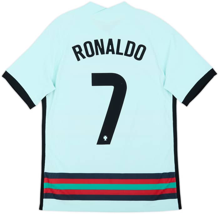2020-22 Portugal Authentic Away Shirt Ronaldo #7 - 9/10 - (M)