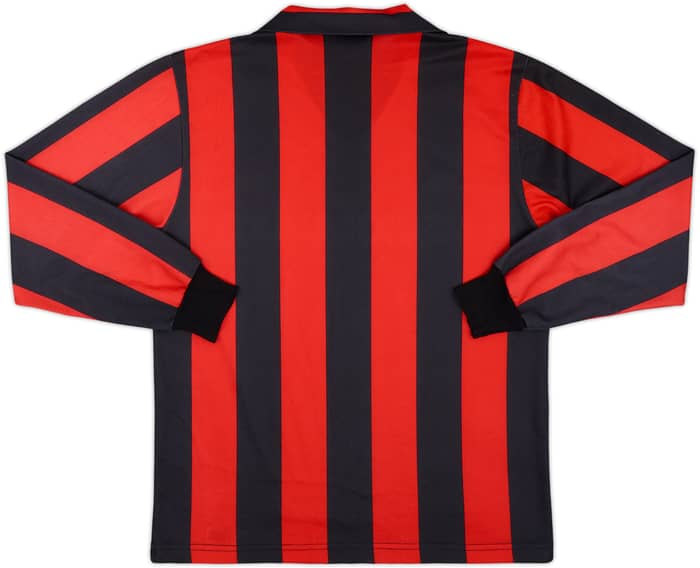 1988-89 AC Milan Local Camiseta Manga Larga - 9/10 - (M)