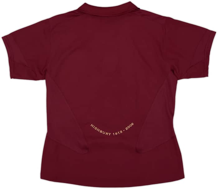 2005-06 Arsenal Home Shirt - 10/10 - (Women's M)