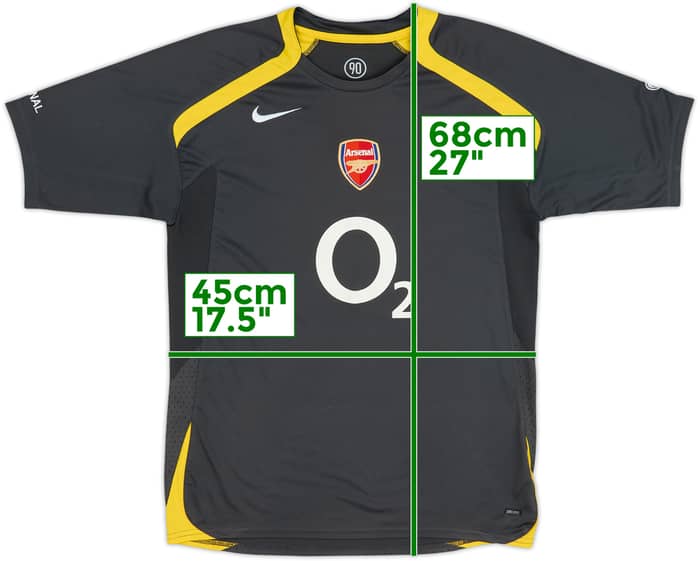 2005-06 Arsenal Nike Training Shirt - 6/10 - (XL.Boys)