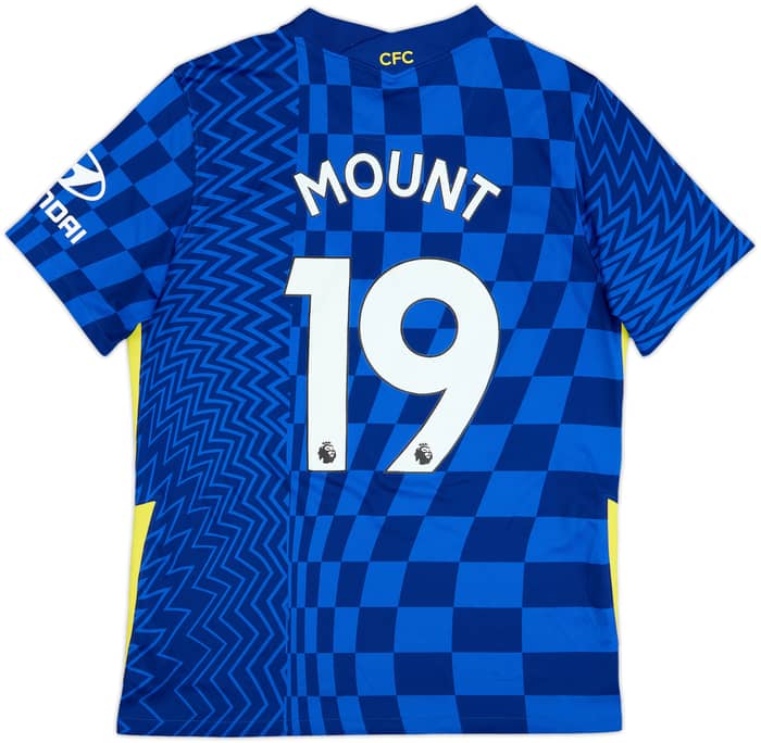 2021-22 Chelsea Home Shirt Mount #19 - 7/10 - (L)
