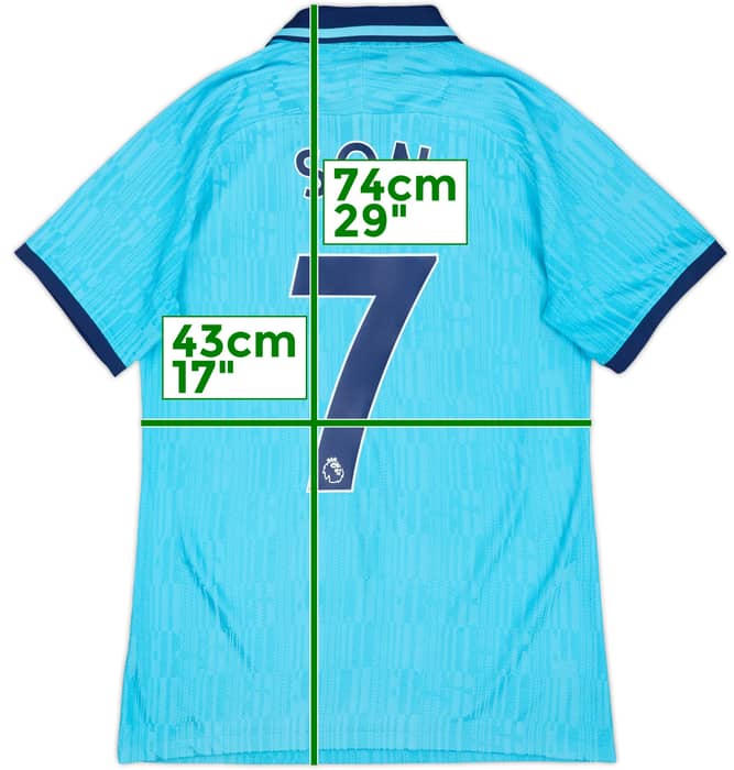2019-20 Tottenham Authentic Third Shirt Son #7 - 6/10 - (S)