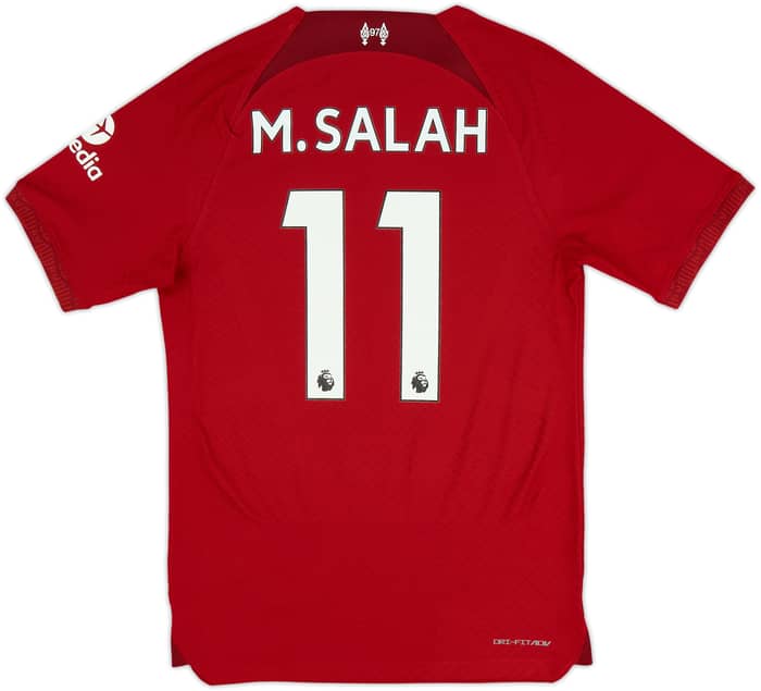 Camiseta auténtica de local del Liverpool 2022-23 M.Salah #11 - 10/10 - (S)