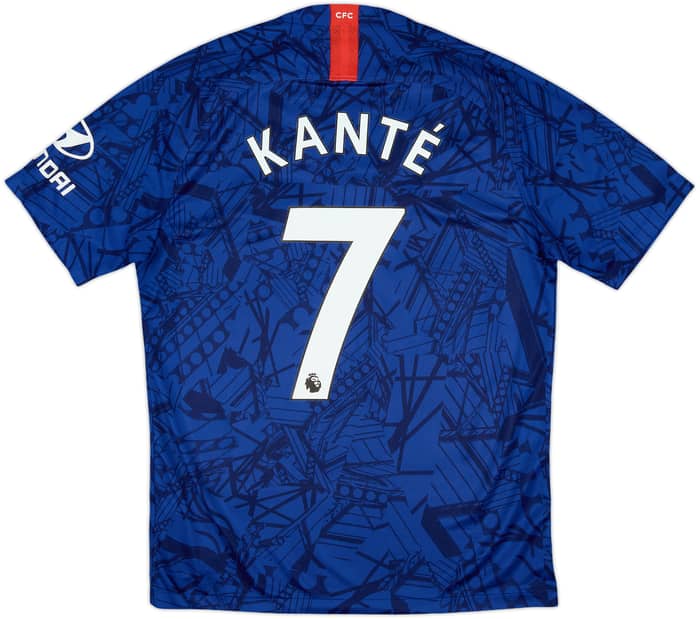 2019-20 Chelsea Home Shirt Kante #7 - 9/10 - (M)