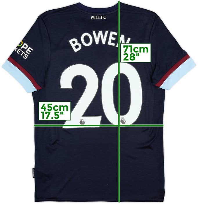 2021-22 West Ham Third Shirt Bowen #20 - 8/10 - (S)