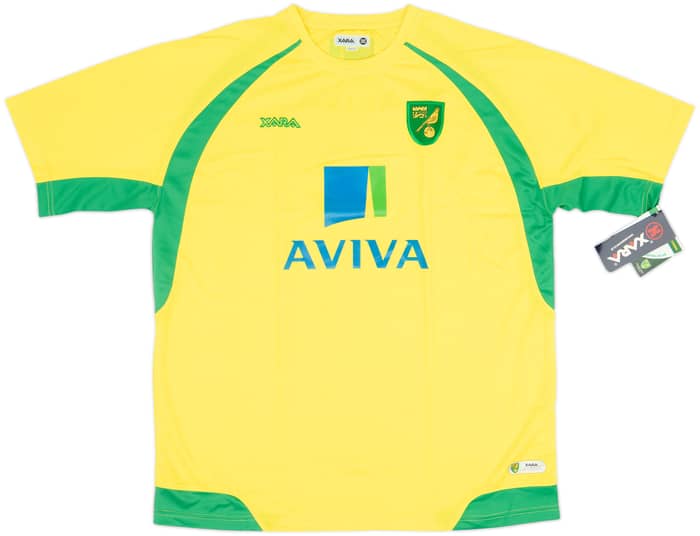 2010-11 Norwich Home Shirt (XL)