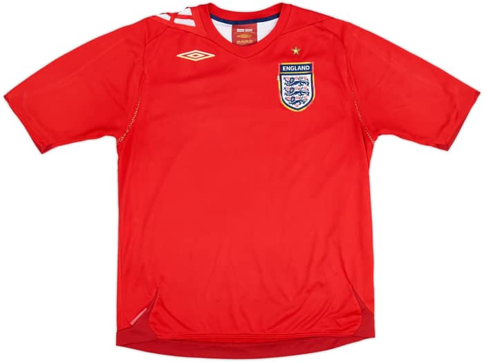 2006-08 England Away Shirt - 5/10 - (L)