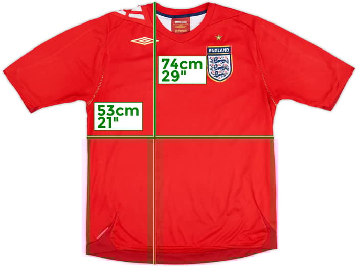 2006-08 England Away Shirt - 5/10 - (L)