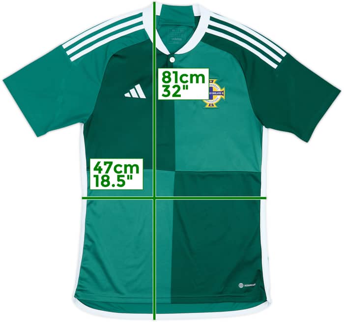 2022-24 Northern Ireland Home Shirt - 9/10 - (M)