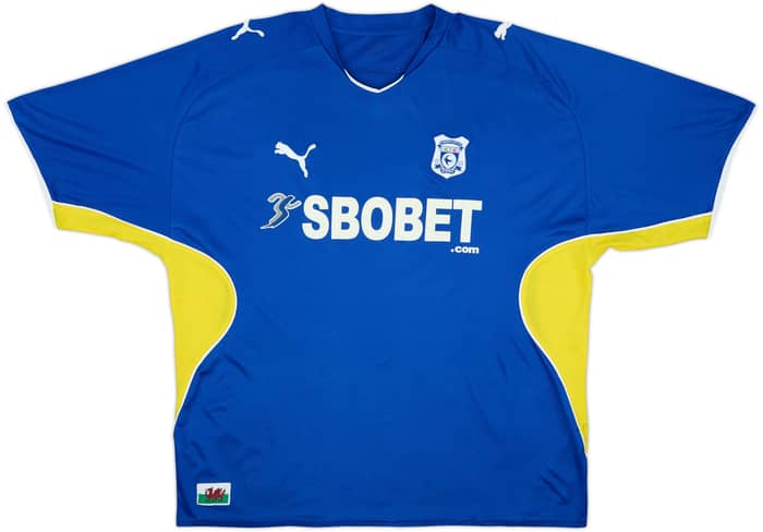 2009-10 Cardiff Home Shirt - 7/10 - (XL)