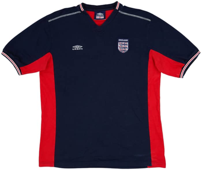 2002-03 England Umbro Leisure Shirt - 9/10 - (L)