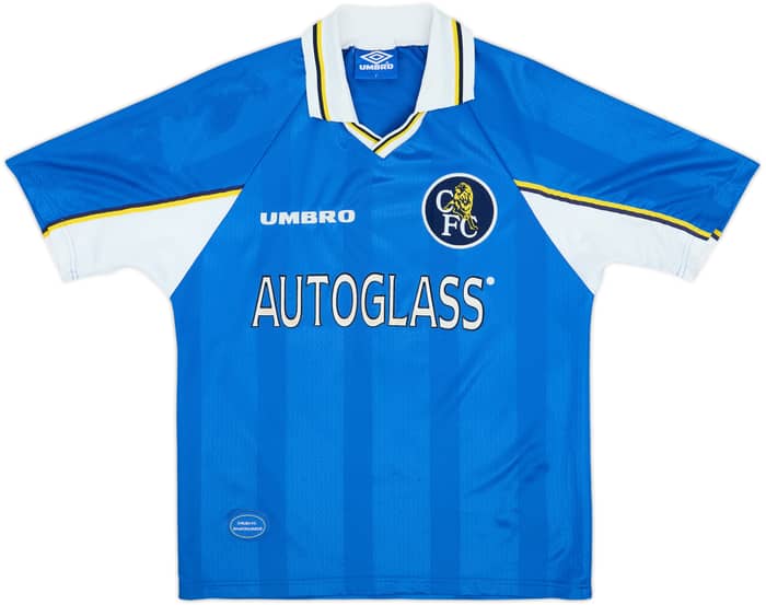 1997-99 Chelsea Camiseta Local Zola #25 - 8/10 - (Y)