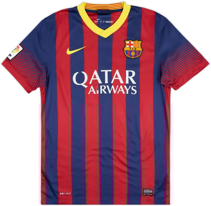 2013-14 Barcelona Home Shirt - 5/10 - (S)
