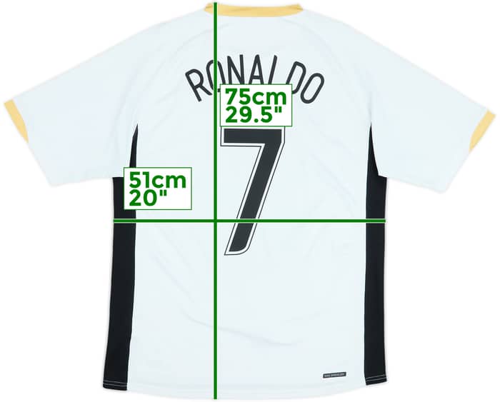 2006-08 Manchester United Away Shirt Ronaldo #7 - 7/10 - (M)