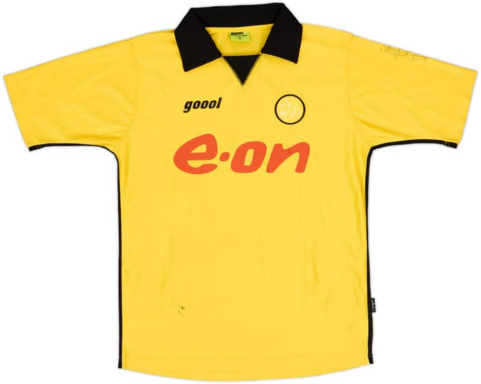 2003-04 Borussia Dortmund Euro Home Shirt Ewerthon #12 - 5/10 - (S)
