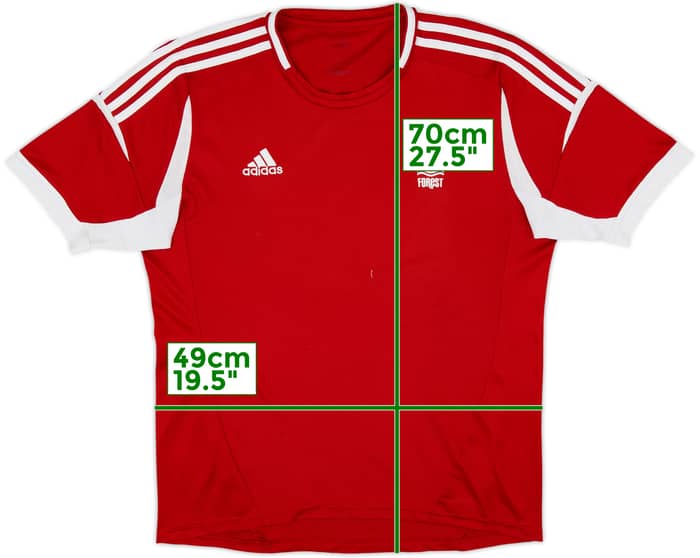 2013-14 Nottingham Forest Home Shirt - 5/10 - (L)