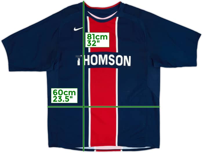 2005-06 Paris Saint-Germain Home Shirt - 5/10 - (XL)