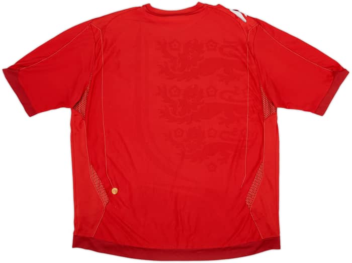 2006-08 England Away Shirt - 5/10 - (XXL)