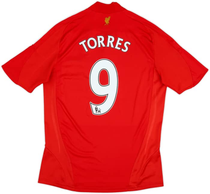 2008-10 Liverpool Home Shirt Torres #9 - 9/10 - (S)