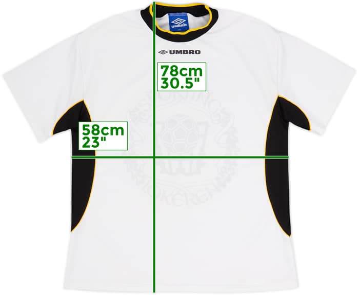 1997-98 Sporting Lokeren Umbro Training Shirt - 8/10 - (XXL)