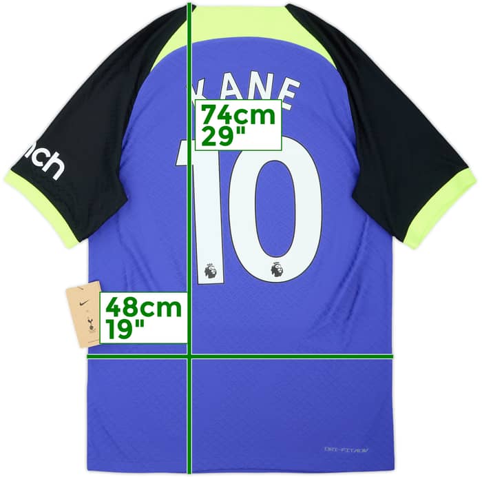 Auténtica Camiseta de visitante del Tottenham 2022-23 Kane #10 (S)