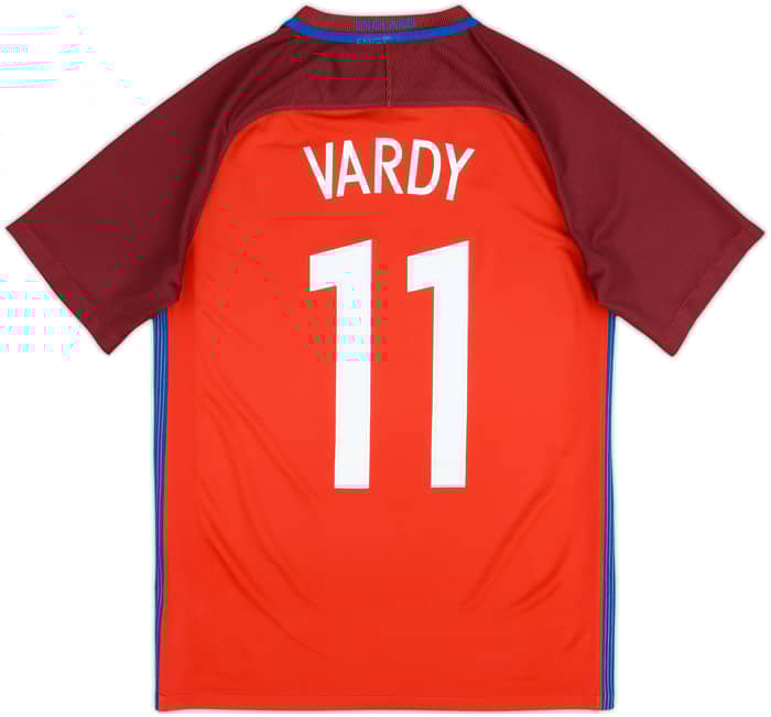 2016-17 England Away Shirt Vardy #11 - 9/10 - (S)