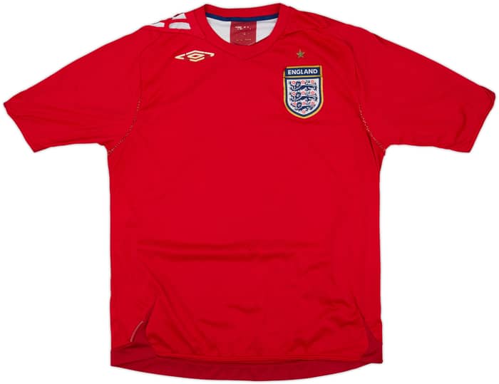 2006-08 England Away Shirt - 5/10 - (M)
