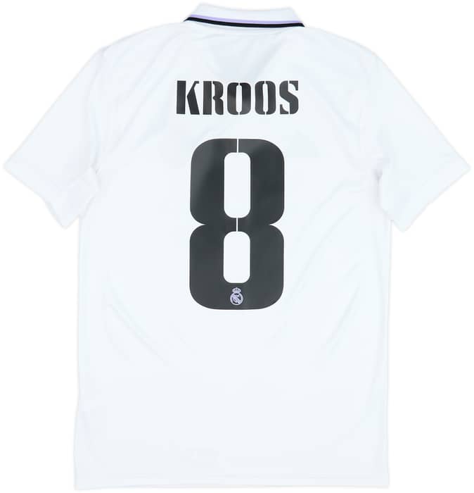 2022-23 Real Madrid Home Shirt Kroos #8 - 6/10 - (S)