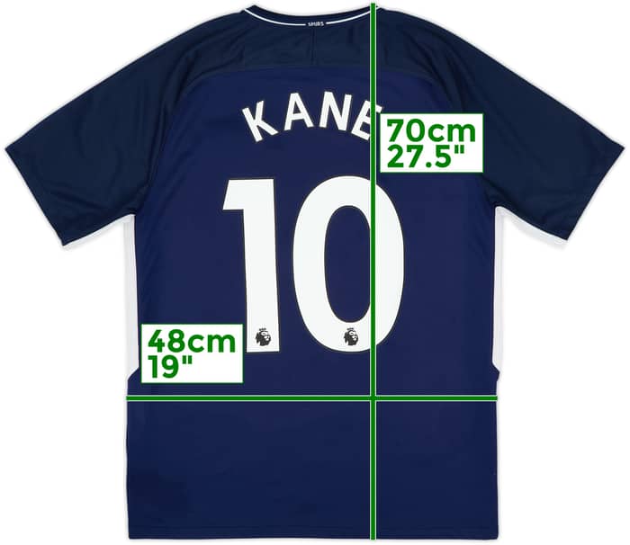 2017-18 Tottenham Away Shirt Kane #10 - 9/10 - (M)