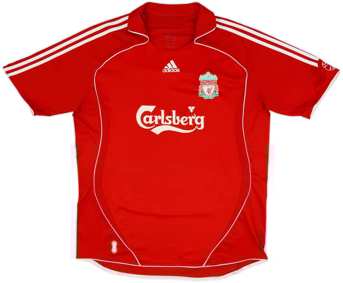 2006-08 Liverpool Home Shirt Alonso #14 - 5/10 - (XL)