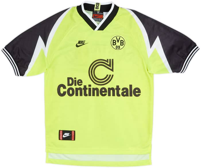 1995-96 Borussia Dortmund Home Shirt - 8/10 - (XS)
