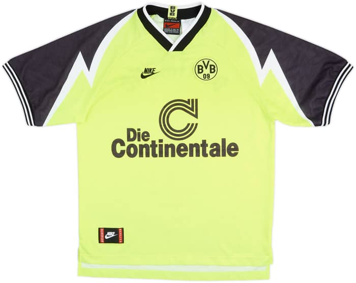 1995-96 Borussia Dortmund Home Shirt - 8/10 - (L)