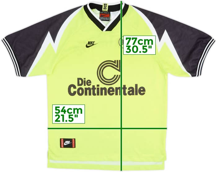 1995-96 Borussia Dortmund Home Shirt - 8/10 - (L)
