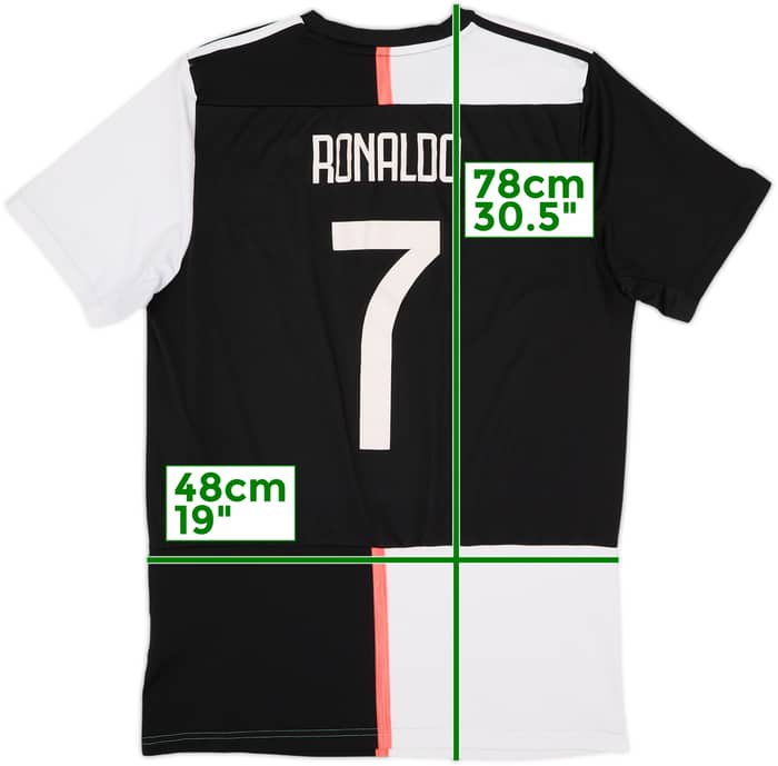 2019-20 Juventus Home Shirt Ronaldo #7 - 5/10 - (L)