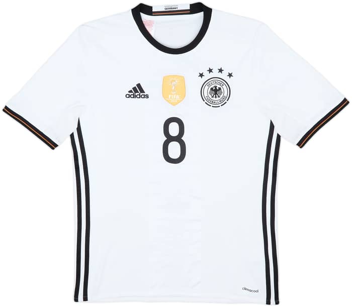 2015-16 Germany Home Shirt Ozil #8 - 8/10 - (XL.Boys)