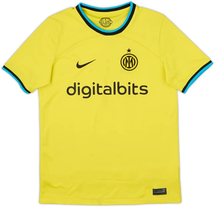 2022-23 Inter Milan Third Shirt - 5/10 - (L.Boys)