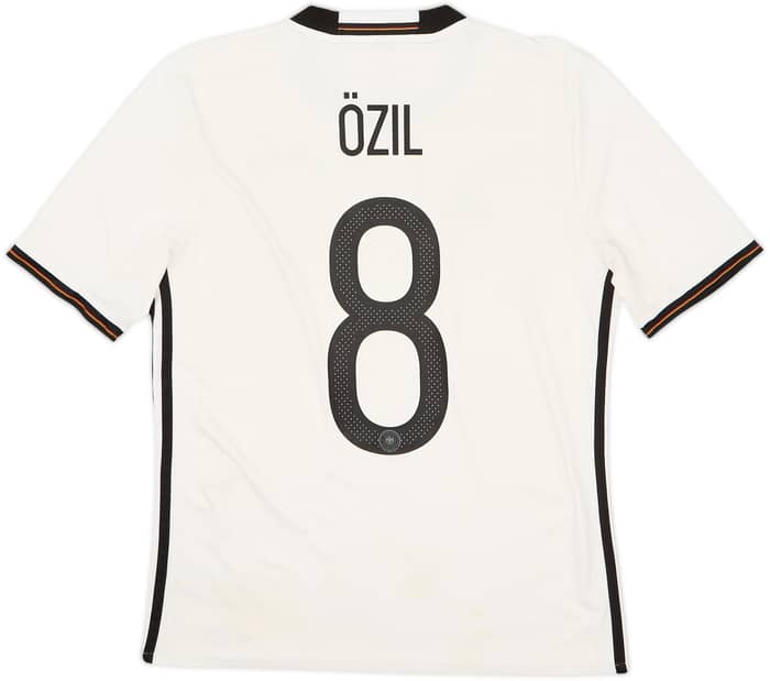 2015-16 Germany Home Shirt Ozil #8 - 5/10 - (XL.Boys)