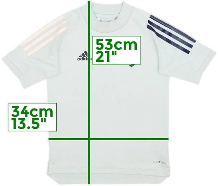 2020-21 Juventus adidas Training Shirt - 6/10 - (S.Boys)