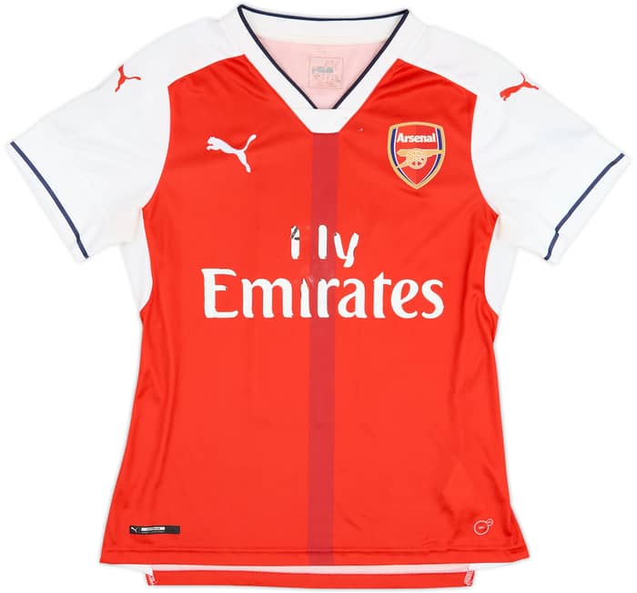 2016-17 Arsenal Home Shirt Ozil #11 - 4/10 - (Women's M)
