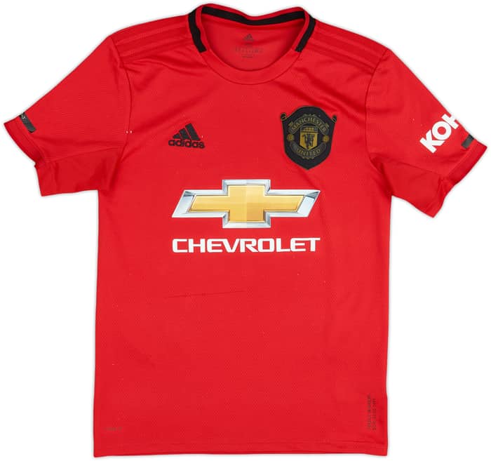 2019-20 Manchester United Home Shirt B.Fernandes #18 - 5/10 - (XS)