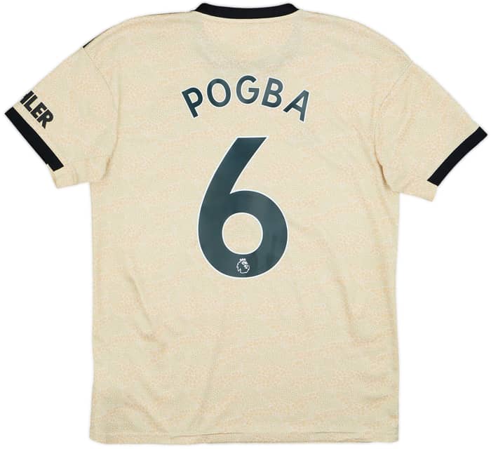 2019-20 Manchester United Away Shirt Pogba #6 - 9/10 - (M)