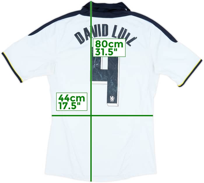 2011-12 Chelsea Third Shirt David Luiz #4 - 4/10 - (M)